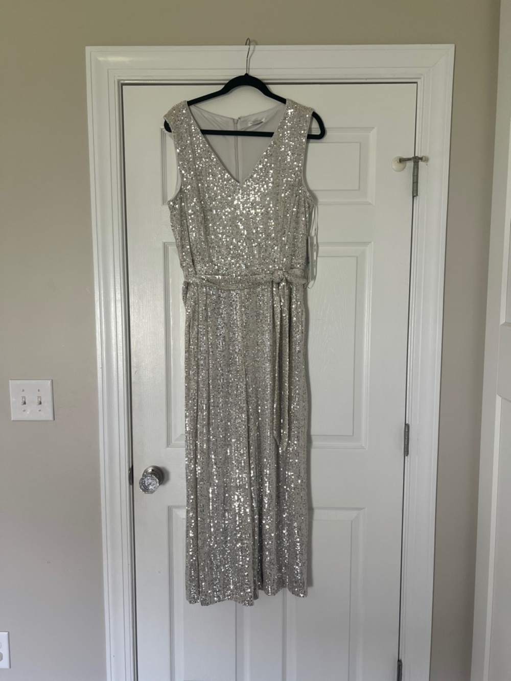 NWT Calvin Klein sequin jumpsuit